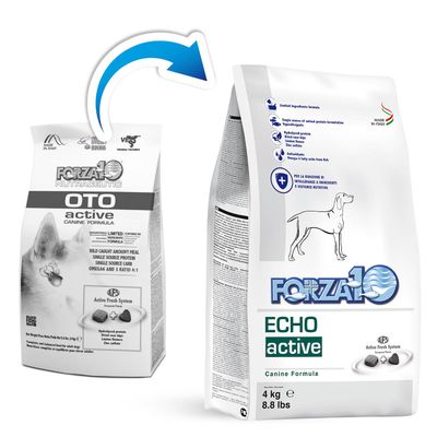 2x10kg Forza10 Echo Active - Crocchette per Cani 2x10kg Forza10 Echo Active - Crocchette per Cani